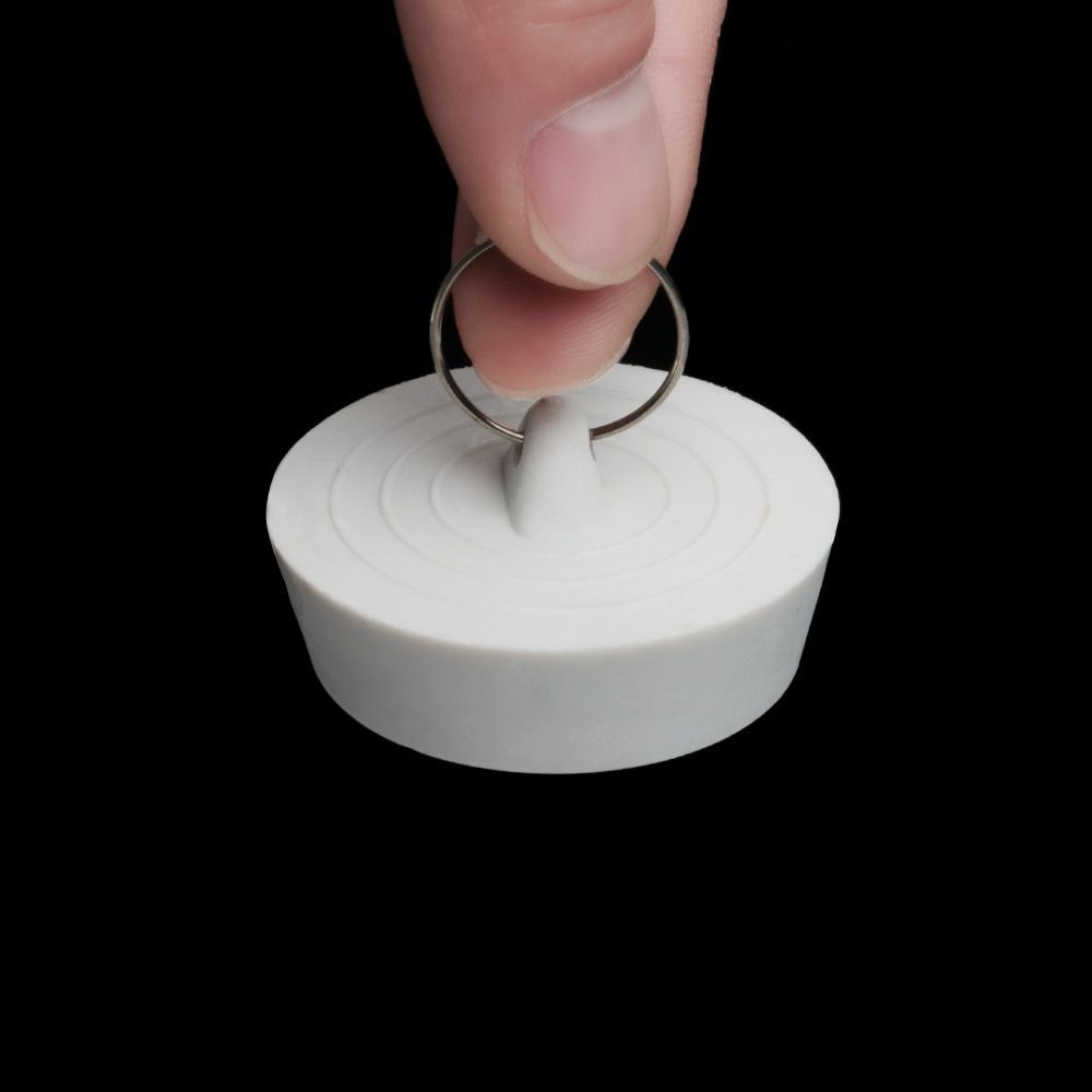 Rubber Bathroom Supplies Leakage-proof Round Drain Cover Water Sink Plug Bathtub Stopper Sewer