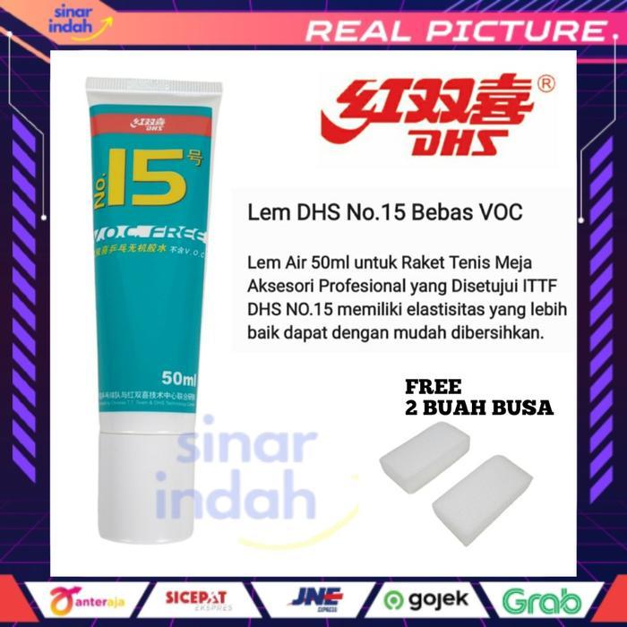 DHS LEM AIR 50ML UNTUK RAKET TENIS MEJA ORIGINAL