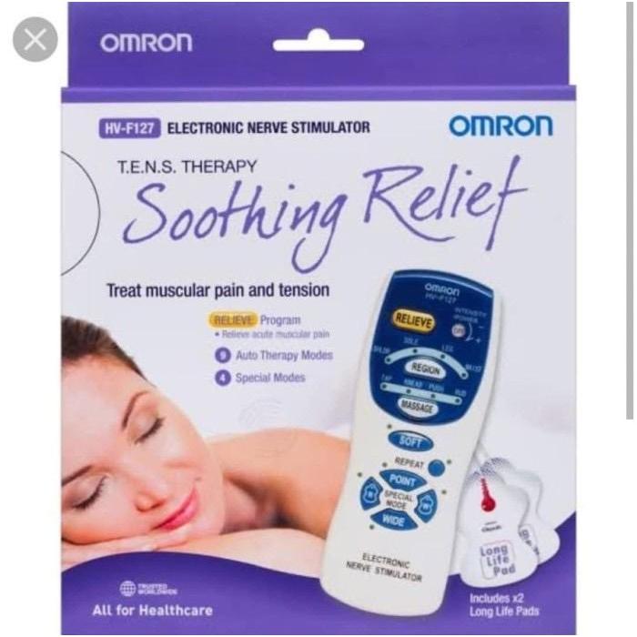 Tens Omron Hv-F128/Alat Terapi/Alat Pemijit Stimulator