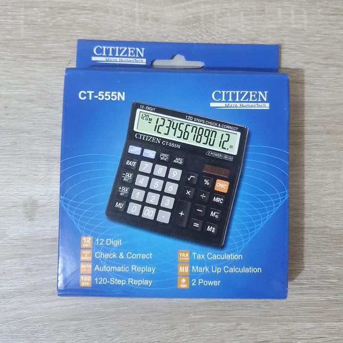 Kalkulator Citizen CT 555N - Calculator Citizen - (12 Digit)