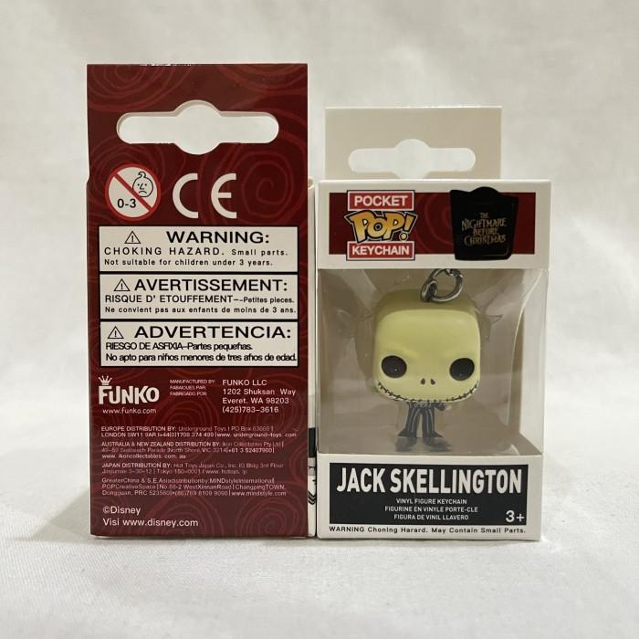 GANTUNGAN KUNCI POCKET POP NIGHTMARE CHRISMAST JACK SKELLINGTON