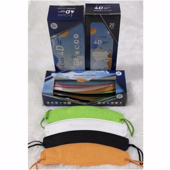 "New" Masker EVO PLUSHMED 4D iCare Medical Grade earloop Premium Quality