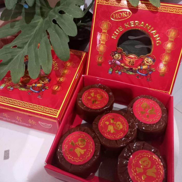 Kue Keranjang Cap Hoki Isi 5 (Dodol Imlek) Pasti Ori