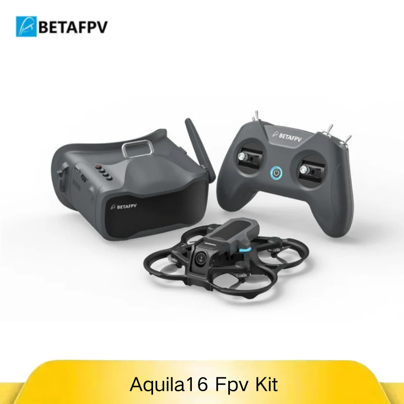 BETAFPV Aquila16 1S Brushless FPV Drone RTF Kit with VR03 Goggles, Full FPV Quadcopter Set for