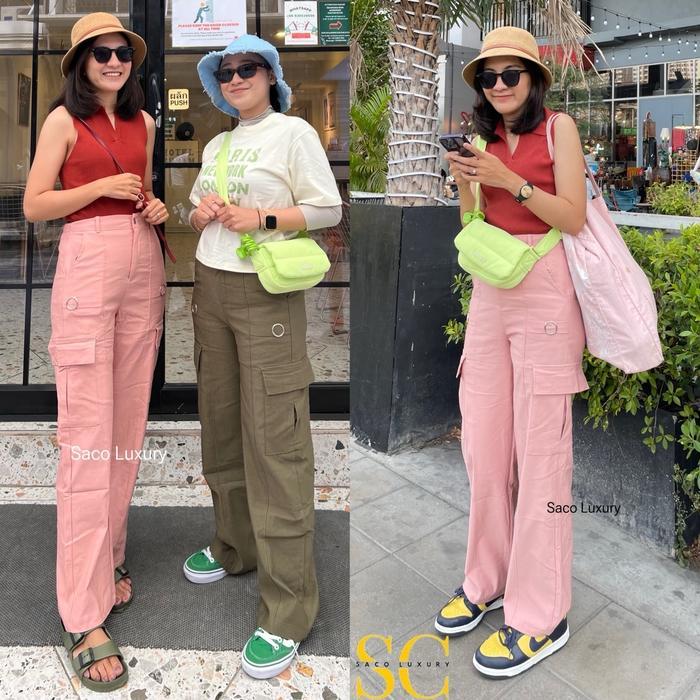 Sister.Grub - Viyo- Bb 50 Kg Sampai Bb 100 Kg Kulot Pants Wanita Jumbo