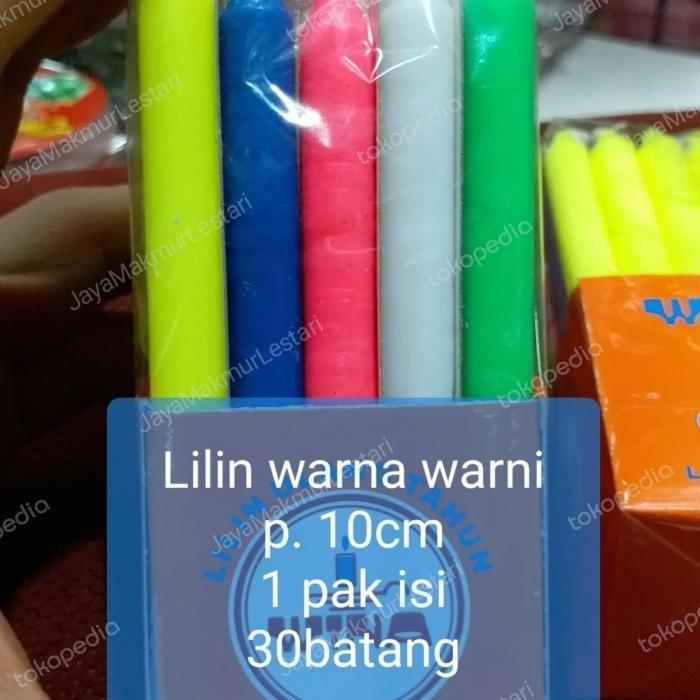 Lilin kecil / Lilin Natal / Lilin warna warni