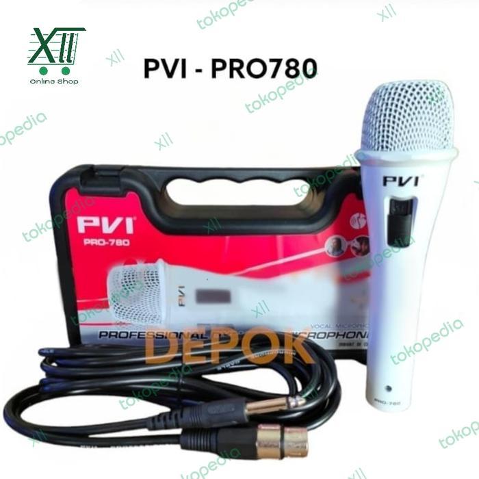 PVI PRO~780 MIC VOKAL LEGENDARIS PROFESSIONAL DYNAMIC MICROPHONE
