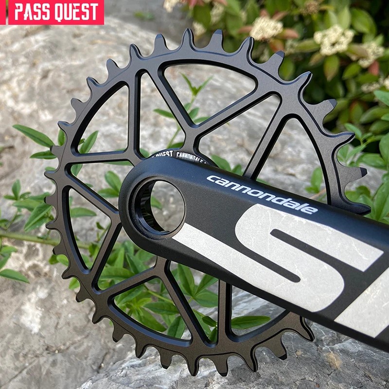 BEST PASS QUEST SL SISL 0mm Offset Chainring Teeth Direct Mount 28-52T Round Chainwheel for Cannonda
