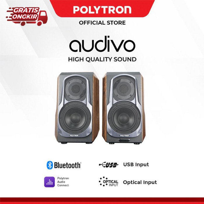 POLYTRON HIFI SPEAKER AUDIVO PHS 6A