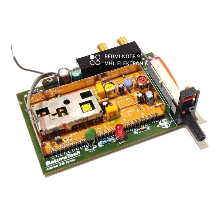 Kit SaturnTech Stereo FM Tuner Tuner Fm Inside RF-038
