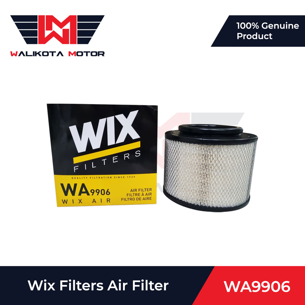 WIX AIR FILTER SARINGAN UDARA WA9906 - MOBIL RANGER EVEREST KIJANG INNOVA FORTUNER HILUX ORIGINAL