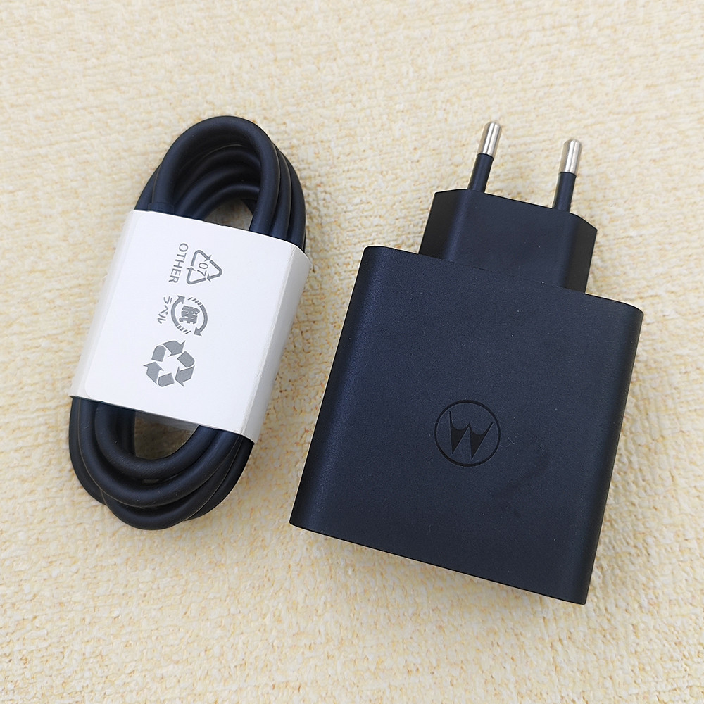 NEW 125W Turbo Charger For Motorola Moto X50 Ultra AI X40 X50 Pro S60 Neo Fast Charging Wall Power