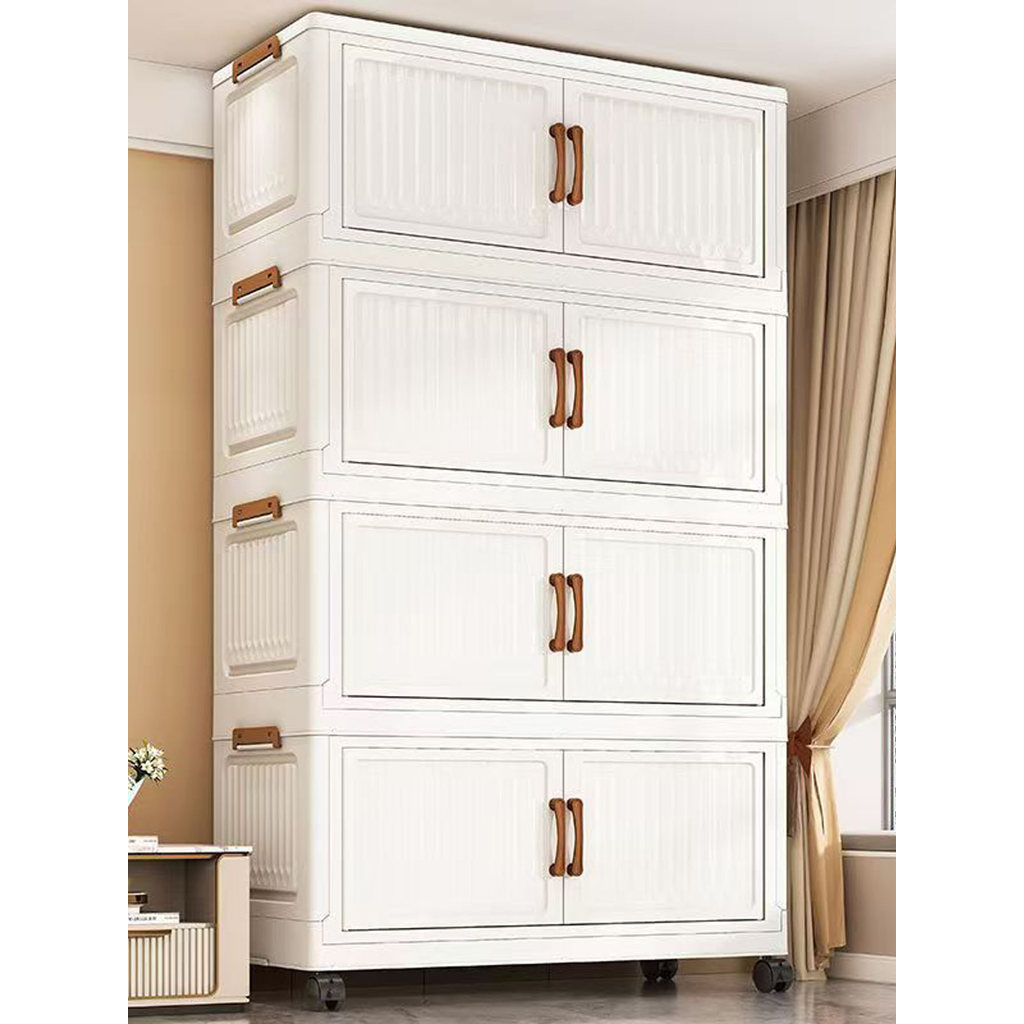 Household Multi Specification Storage Cabinet Household Folding Cabinet Clothes Snack Toy Storage