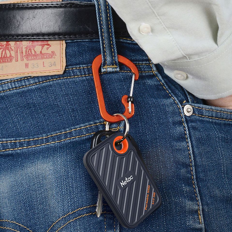 Netac External Hard Drive SSD 1tb 2tb Portable SSD 512G 250GB Hard Disk Solid State Drive for laptop