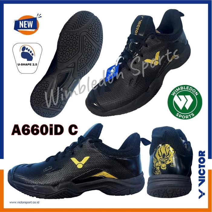 Sepatu Badminton Victor A660iD C / Sepatu Victor A 660iD C