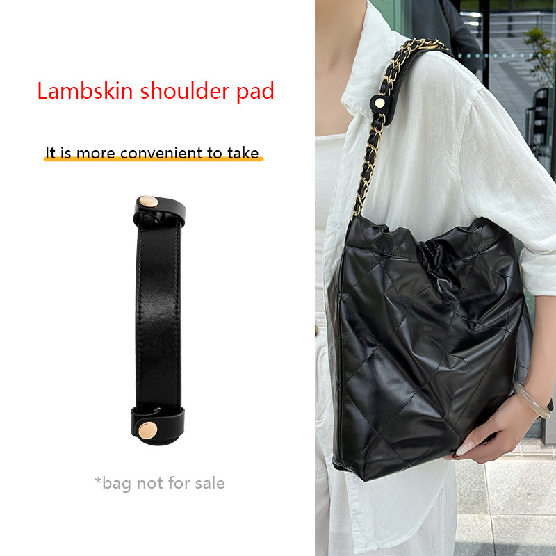 Leather Bag Shoulder Pads For Chanel 22 Decompression Shoulder Rest Anti-strangulation Wide Leather