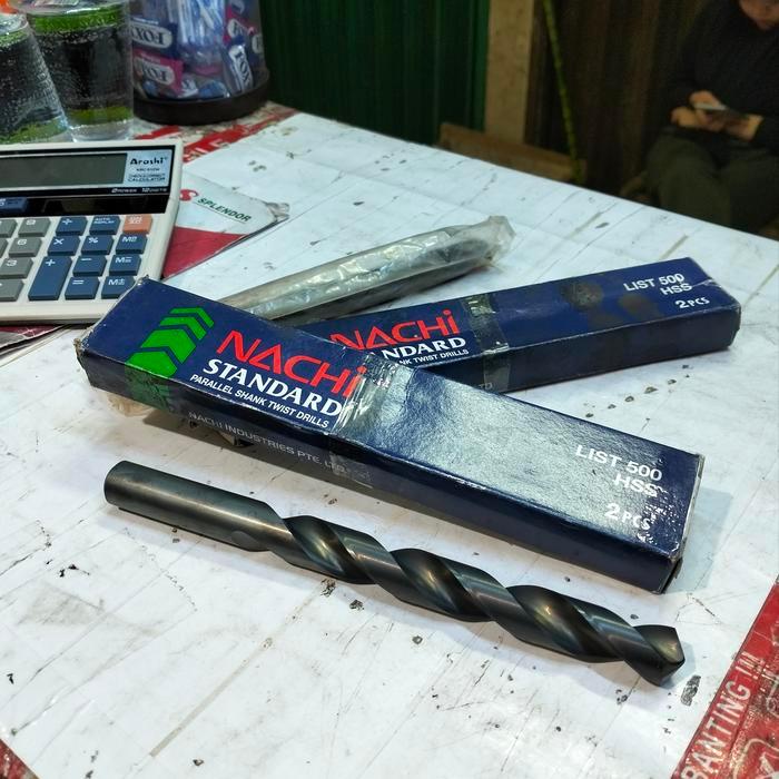 Mata Bor Nachi 15.5Mm Mata Bor Besi Baja Nachi Original