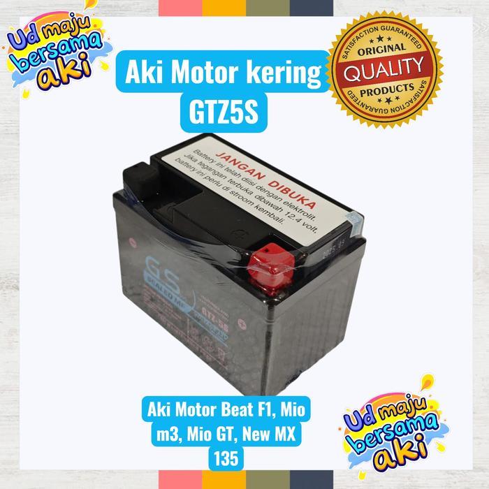 Aki Motor Honda Scoopy GTZ5S GS GreenSport Aki Kering MF Motorcycle