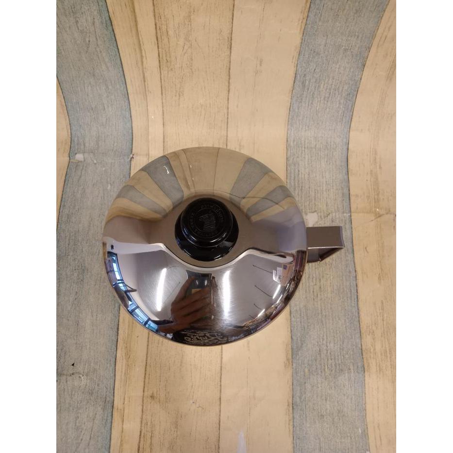 ZEBRA MUG STAINLESS 14CM 1,5 LITER TUTUP GELAS STENLIS 110114