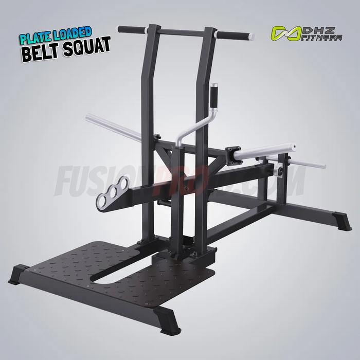 DHZ A607 Belt Squat Machine Alat Squat Tanpa Beban Punggung & Bahu