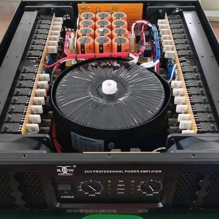 power amplifier RDW ND6001 MK3 garansi original Subwoofer