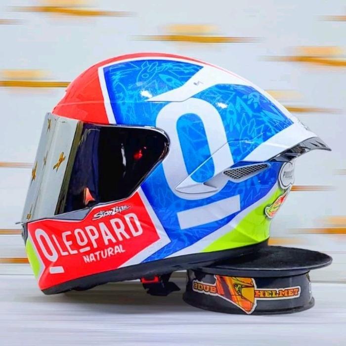 Helm full face KBR TTC Motif Paket ganteng