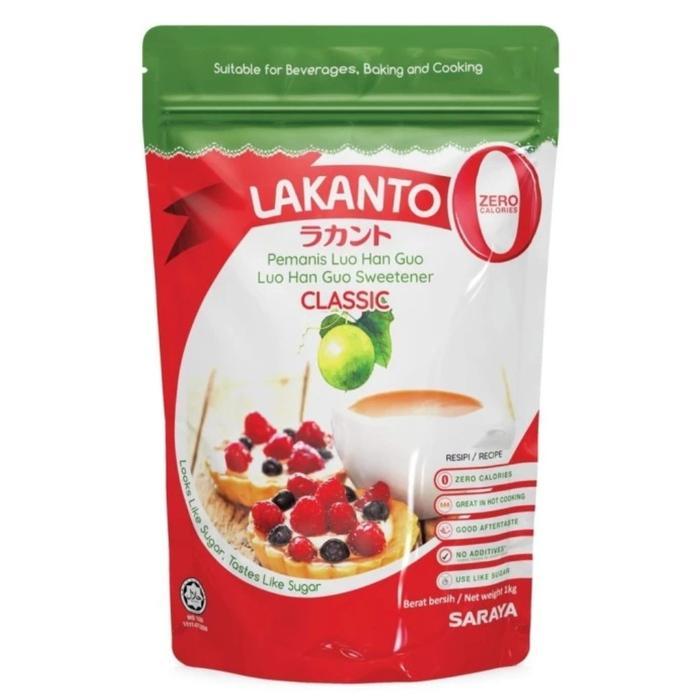 LAKANTO CLASSIC ZERO CALORIES 1 KG