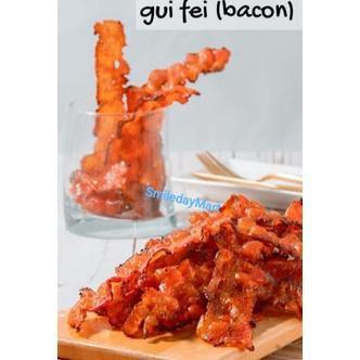 Loong kee Gui Fei - Bacon / Loong kee Gui Fei Meat Pork ORI Malay NON HALAL