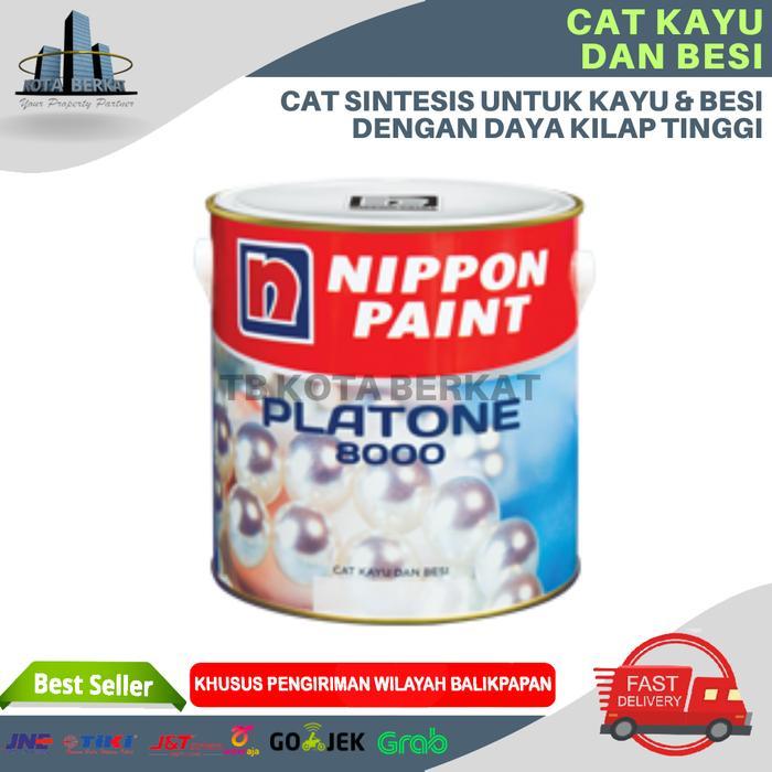 CAT PLATONE NIPPON PAINT/ CAT KAYU DAN BESI PLATONE 3.78L