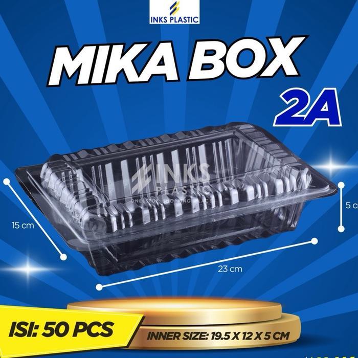 Promo Mika Box 2A Mika Kemasan Makanan Buah Termurah