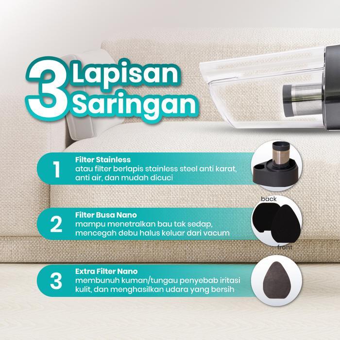 Jaco Alat Penyedot Debu Vacuum Cleaner Ez Hoover Turbo Jc 888 Penyedot Debu Super Cyclone