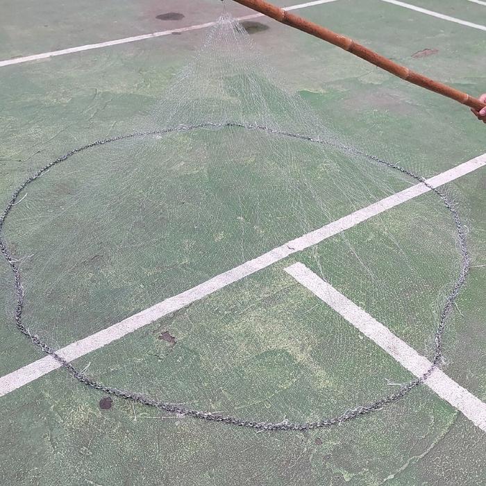 JALA IKAN, JALA UDANG, JALA KECRIK 1 METER LUBANG 3/4 IN JALA SUNGAI, JALA KALI, JALA LEMPAR