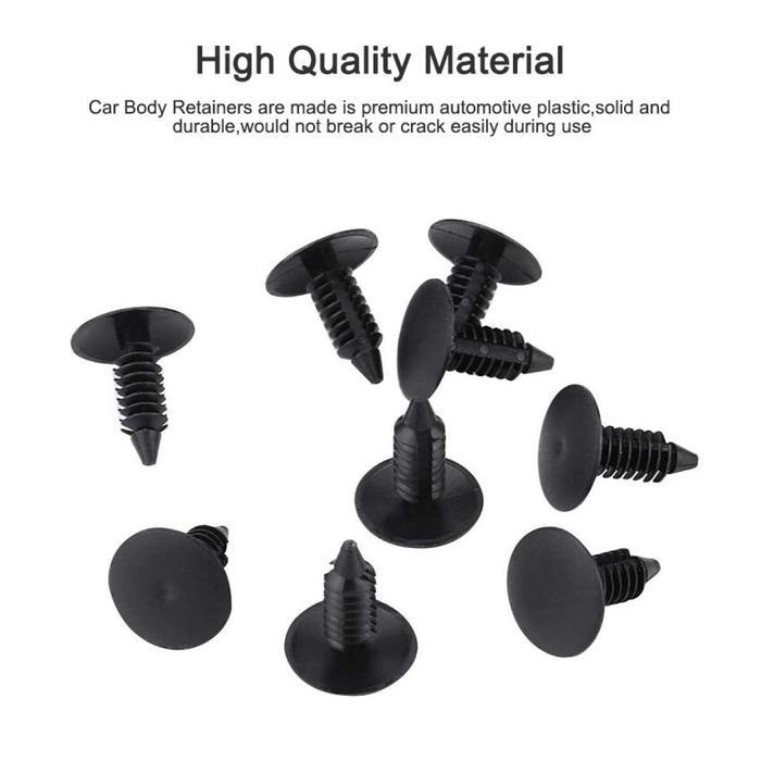 BOSJIE100PCS/SET KLIP BUMPER MOBIL BAUT UNIVERSAL MOBIL BAUT RIVET MOBIL/UNIVERSAL KLIP BUMPER BAUT