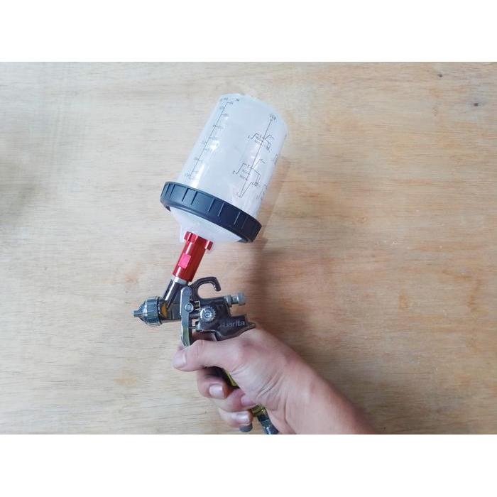 TABUNG SPRAY GUN SNAP LID SYSTEM SNAP COLAD KAZE MIXING CUP