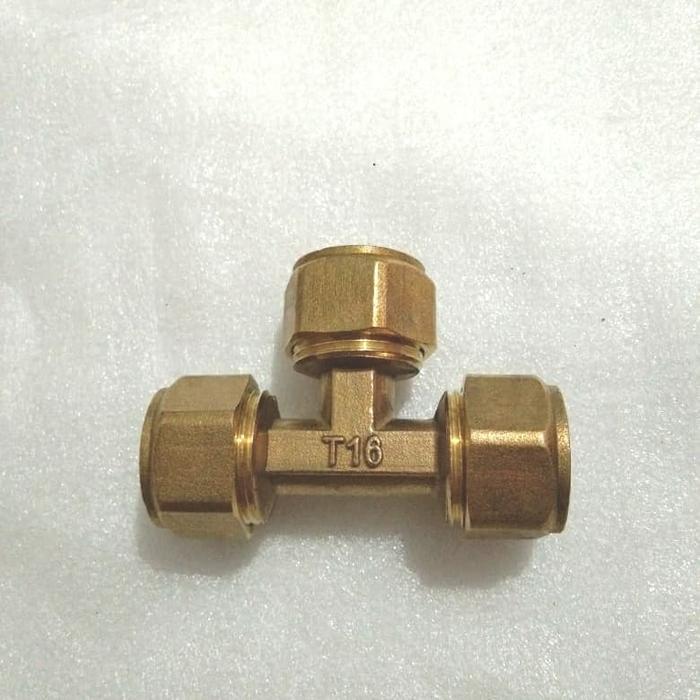 TEE SAMBUNG AIR PANAS T16 - SOCK NEPEL SAMBUNGAN AIR PANAS KUNING