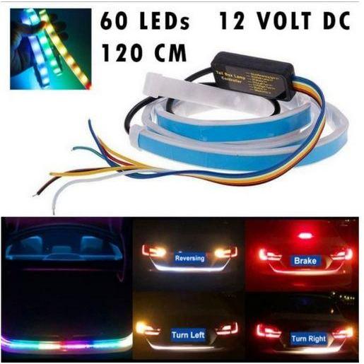 "New" LAMPU LED BAGASI MOBIL 120 CM / LED TAIL TRUNK RGB