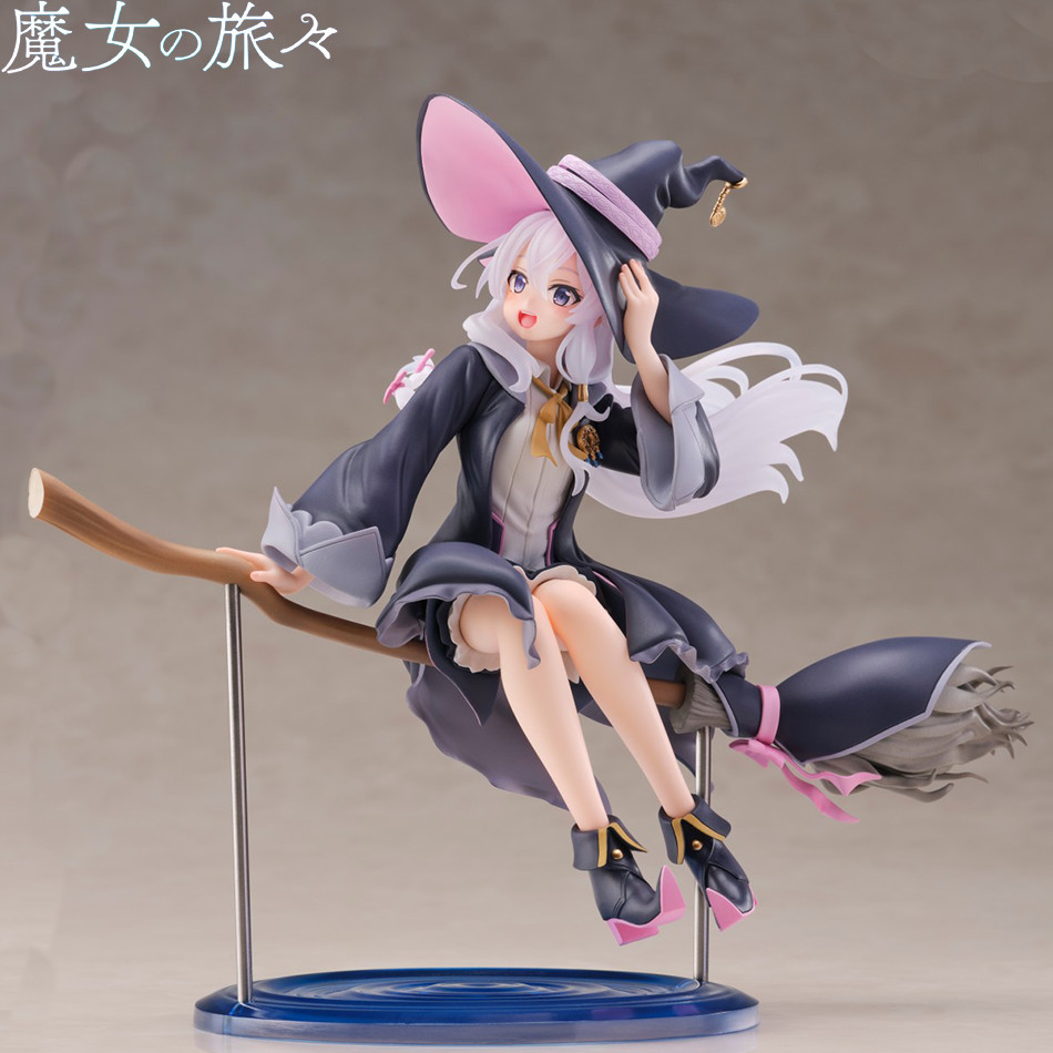 Anime Wandering Witch: The Journey Of Elaina 20cm Elaina PVC Action Figure Model Toys For Kids