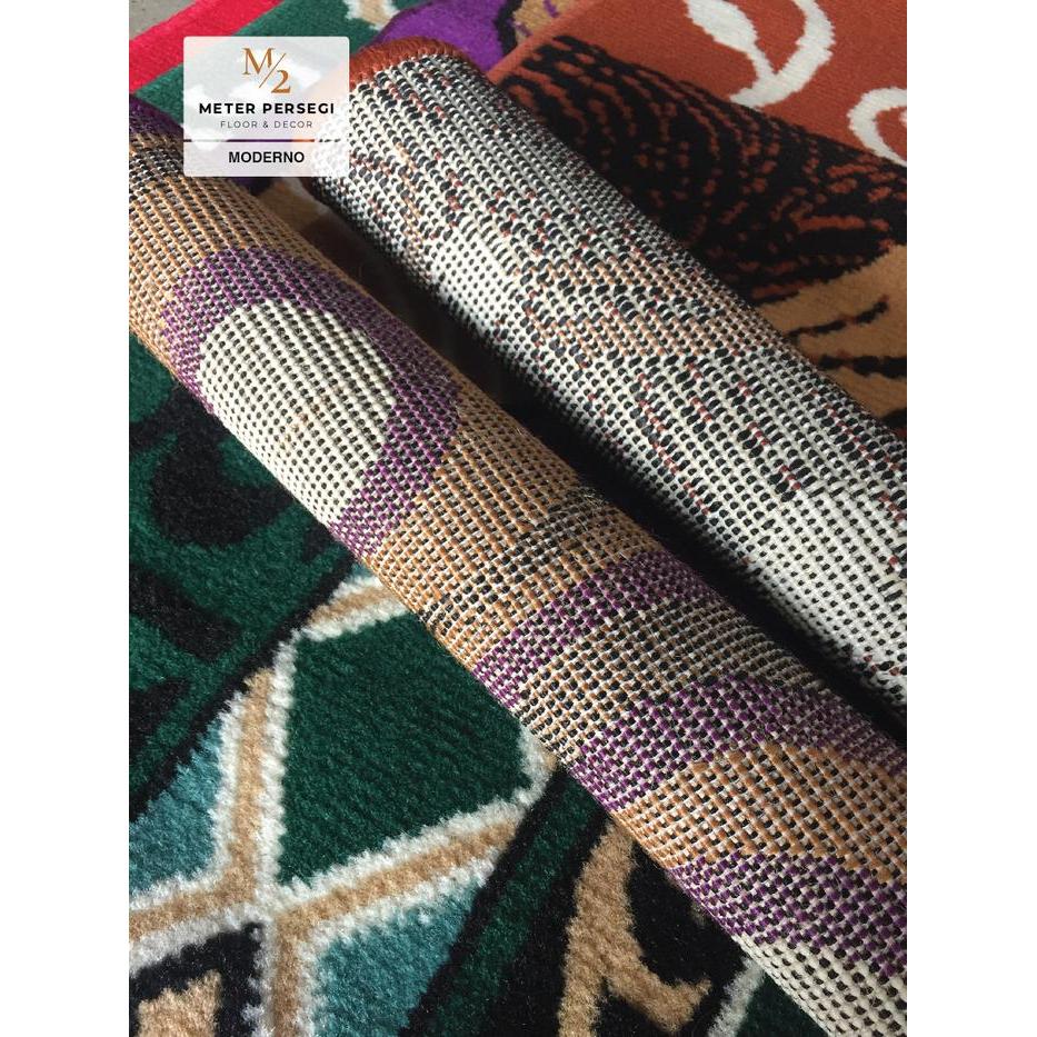 Karpet Moderno 160 x 210 cm 2014 Bordeaux