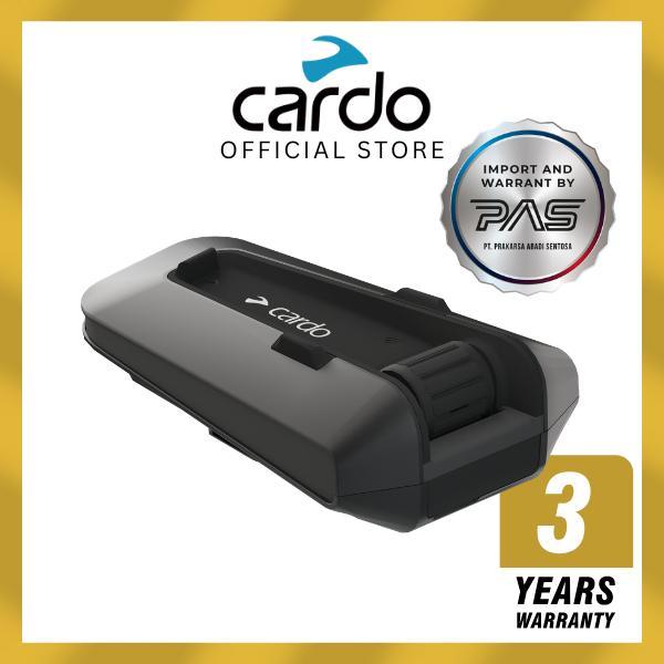 CARDO PACKTALK EDGE SINGLE INTERCOM HELM MOTOR MESH BLUETOOTH WATERPROOF IP67