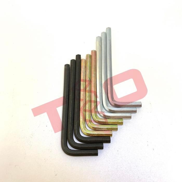 "New" Kunci L4 - Kunci 4mm - Kunci L 4 - Kunci L 4mm - Kunci Baut JCBC