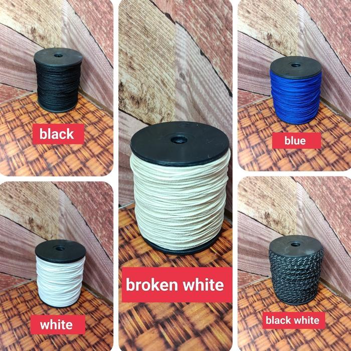 tali prusik tali gelang 1mm ( rollan)