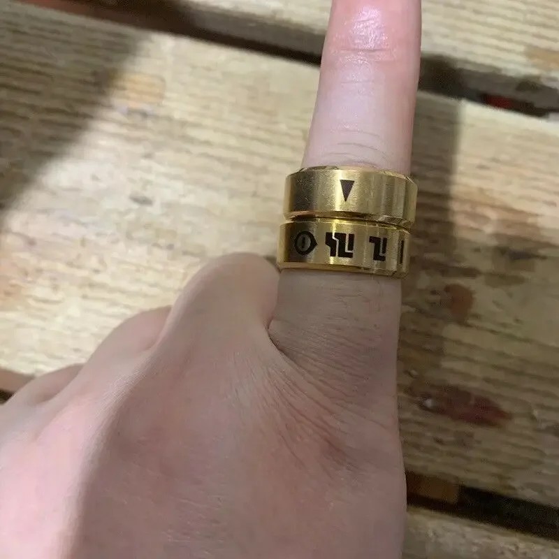 1 Pair of Rings Anime Iruma Kun Clara Valac Magic Rings Cosplay Prop Iruma-kun Malicevorous US Size