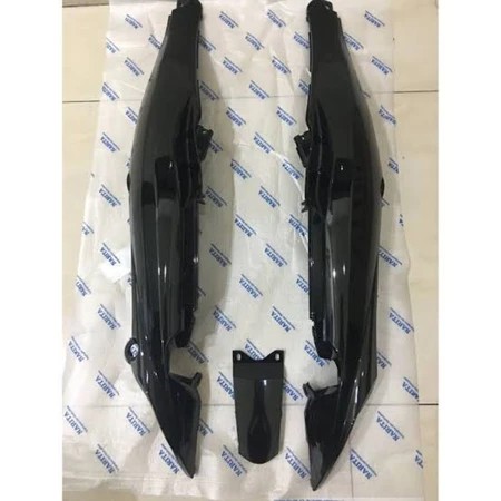Cover body jupiter z new burhan body jupiter z new hitam merah biru silver