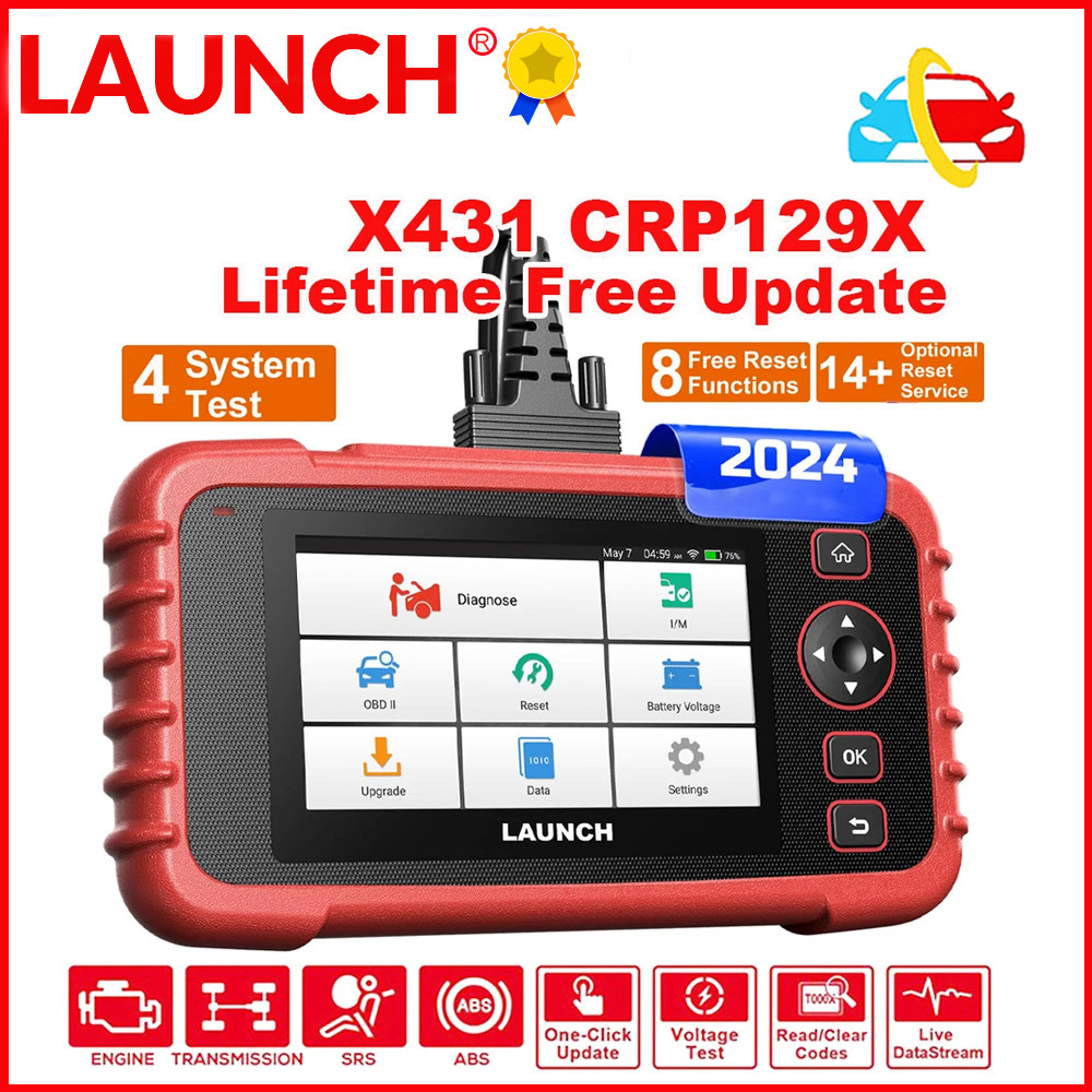 X-431 LAUNCH CRP129X OBD2 Scanner Auto Code Reader Diagnostic Tools TMPS Automotive Scanner Obd2 Dia