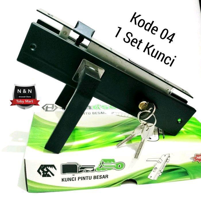 Kunci pintu Rumah 1set Ongkel pintu pegangan handle pintu 1 set kunci