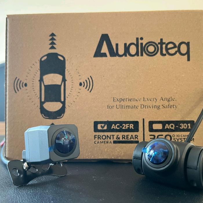 KAMERA MOBIL MINI KAMERA DVR DEPAN BELAKANG AUDIOTEQ AC-2FR HARGA TERBAIK