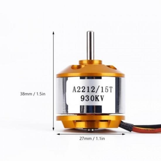 MOTOR BRUSHLES A2212 930KV DINAMO DRONE AIRPLANE PESAWAT QUADCOPTER