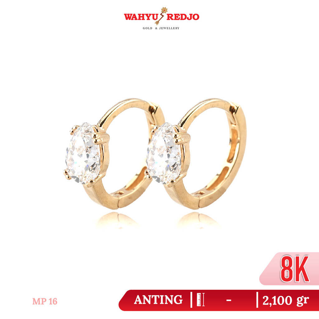 Anting Emas Kadar 8K Wahyu Redjo AN-8K 31061396PMR
