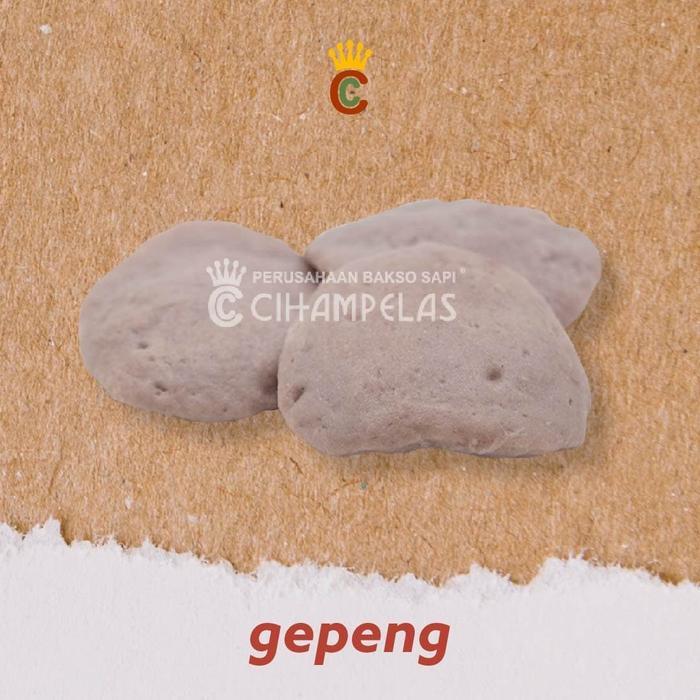 Baso Gepeng Biasa - Baso Sapi Cihampelas - Baso Halus - Halal