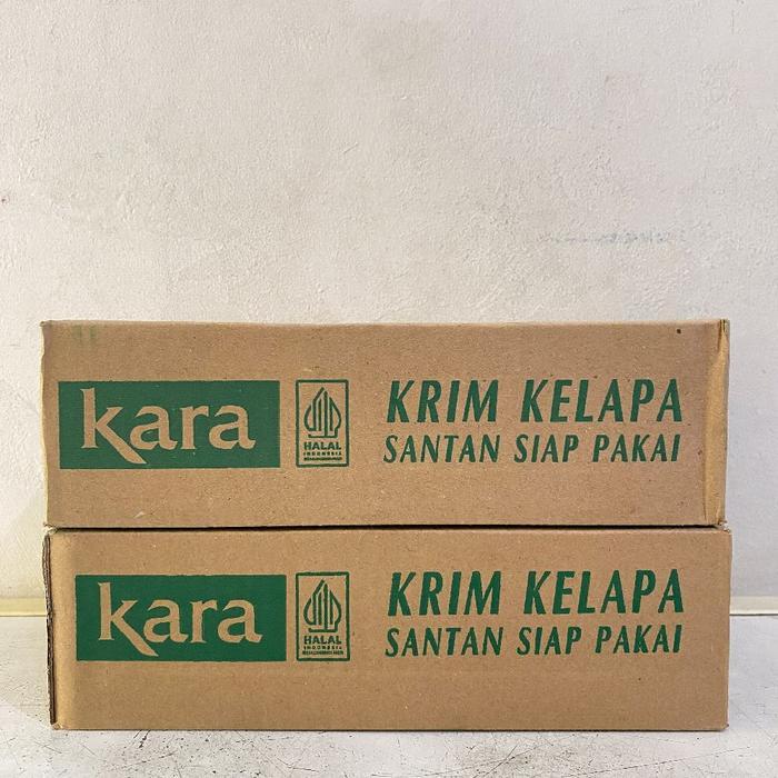 (1 DUS 10 PCS) KARA SANTAN KELAPA 200 ML SANTAN KARA SANTAN SIAP PAKAI